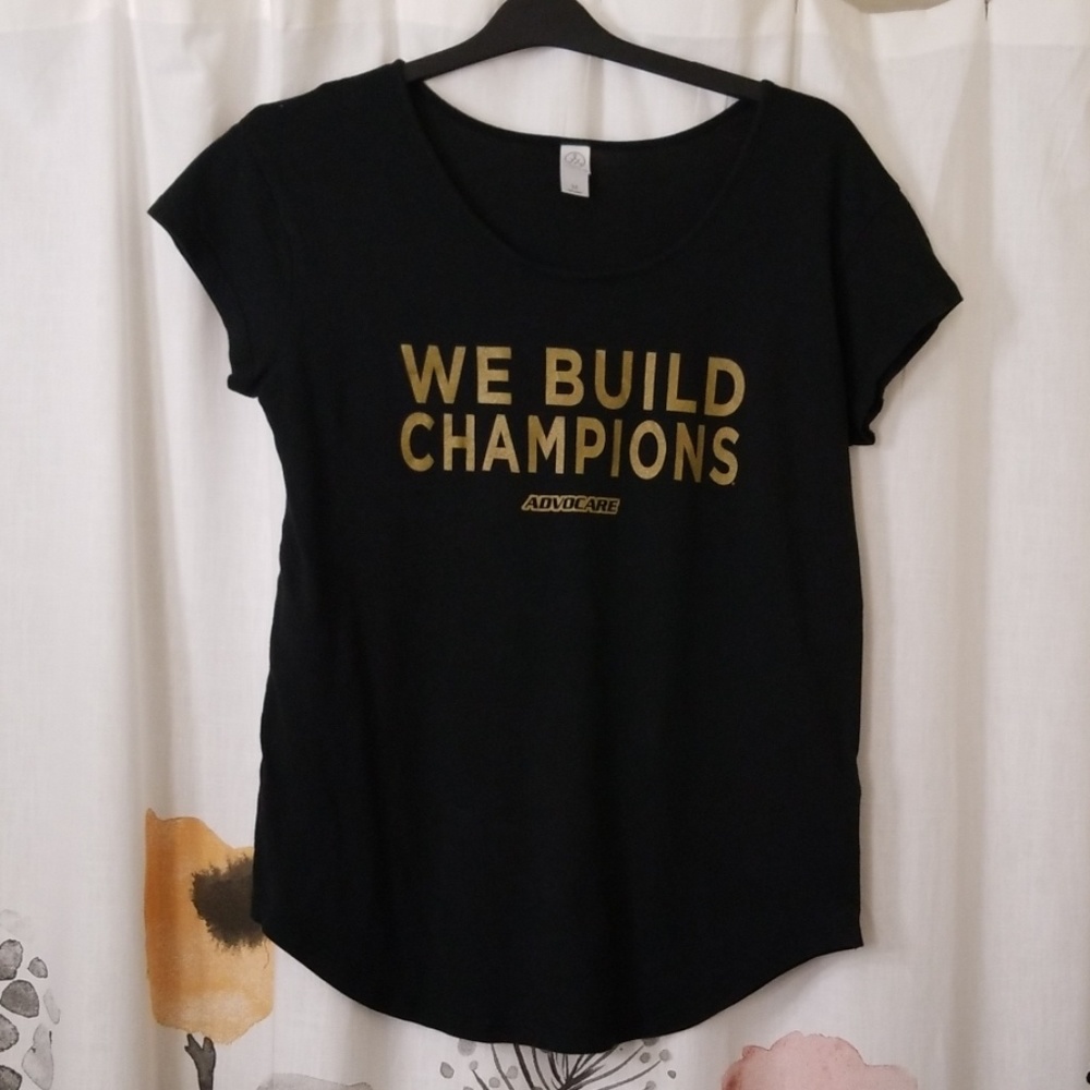 Advocare We Build Champions Tee Size Med